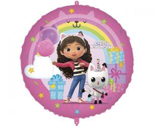 Balon foliowy 18″ Gabby’s Dollhouse,46 cm